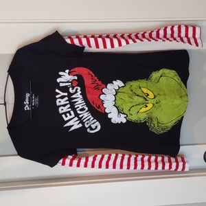 Grinch Christmas Long Sleeve Tee